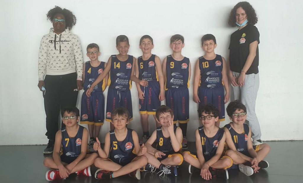 Equipes basket Troistorrent U9